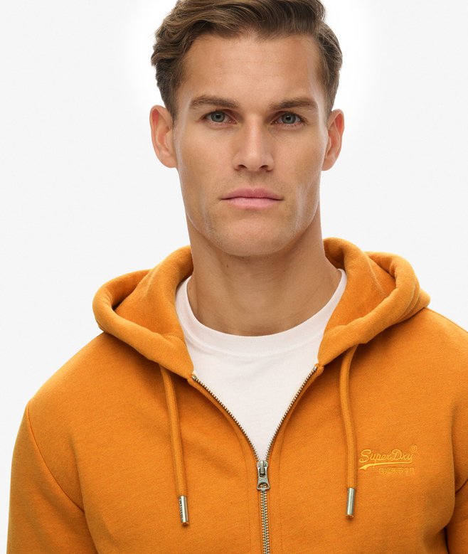 Superdry Vintage Logo Embroidered Zip Hoodie