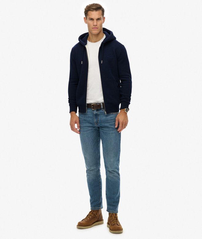 Superdry Vintage Logo Embroidered Zip Hoodie