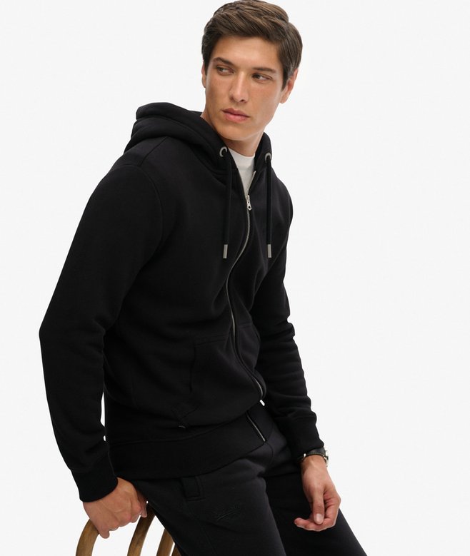 Superdry Vintage Logo Embroidered Zip Hoodie