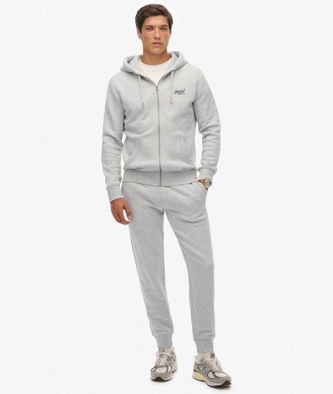 Superdry Vintage Logo Embroidered Zip Hoodie