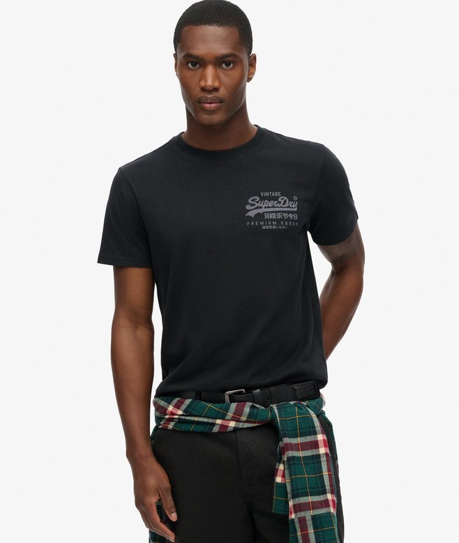 superdry Vintage Logo Heritage Chest T-Shirt