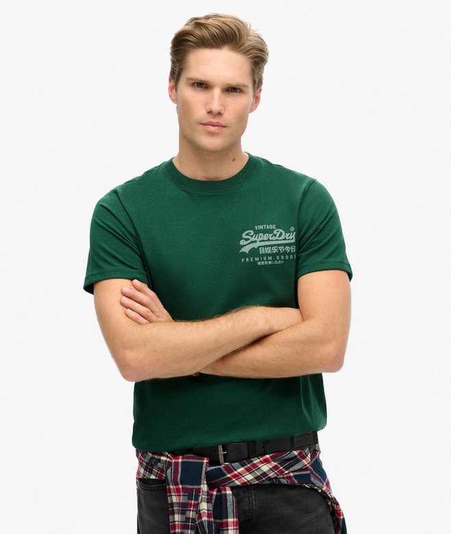 superdry Vintage Logo Heritage Chest T-Shirt