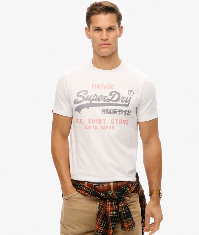 superdry Vintage Logo Heritage Relaxed T-Shirt