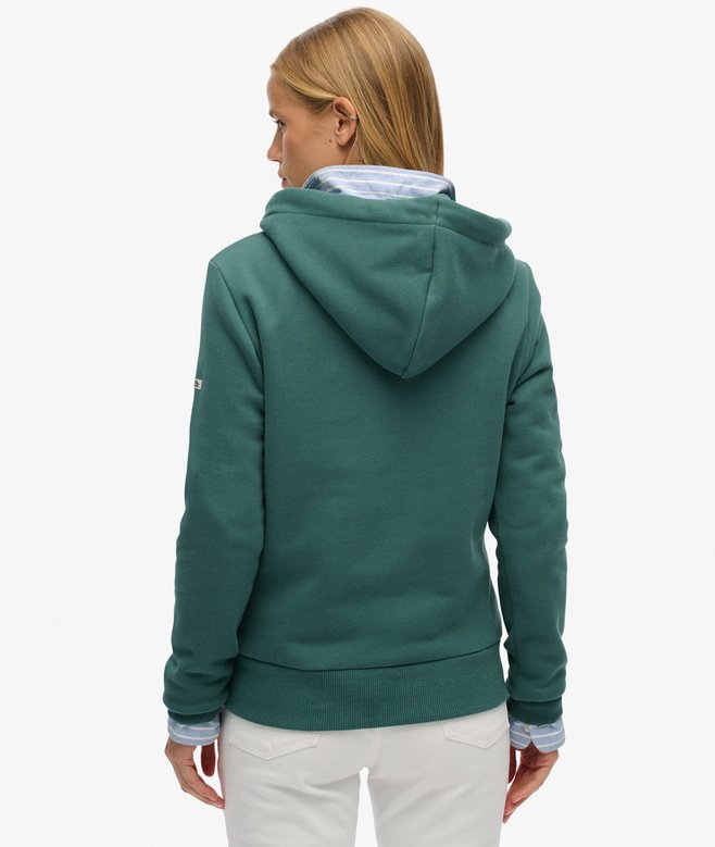Superdry Vintage Logo Metallic Hoodie