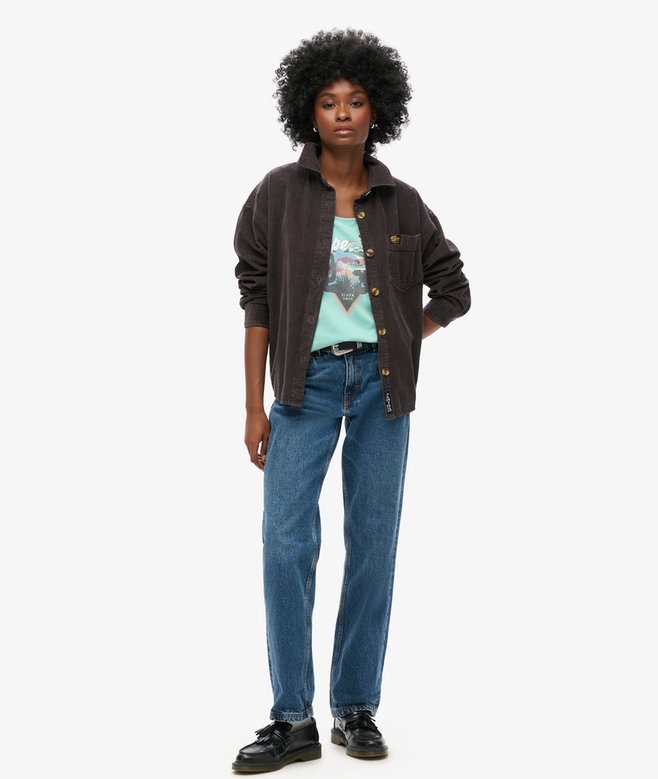 Superdry Vintage Logo Narrative Vest Top