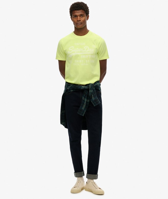 Superdry Vintage Logo Neon Relaxed T-Shirt