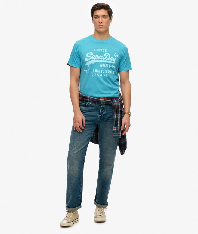 Superdry Vintage Logo Neon Relaxed T-Shirt