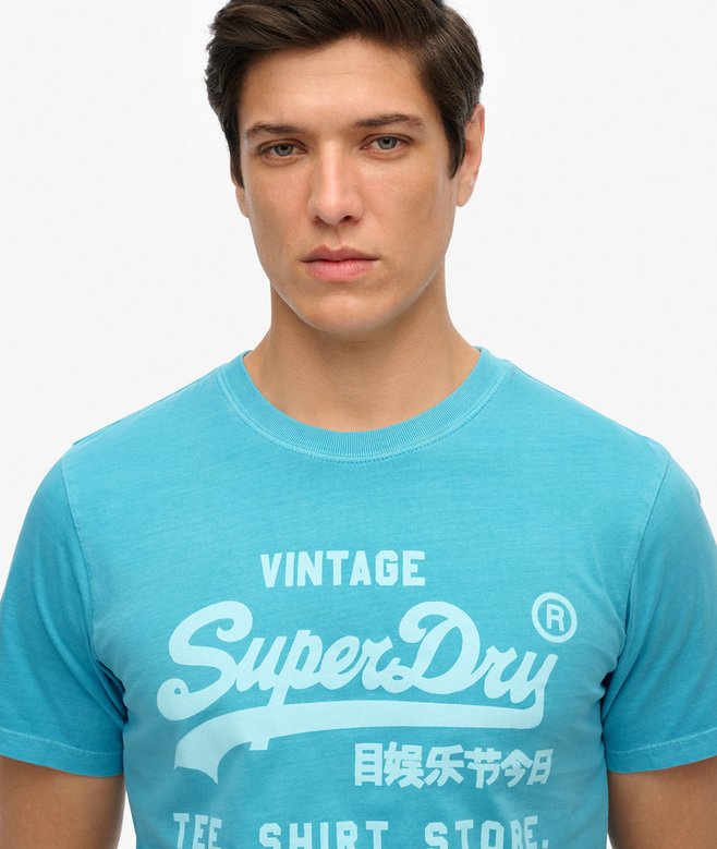 Superdry Vintage Logo Neon Relaxed T-Shirt