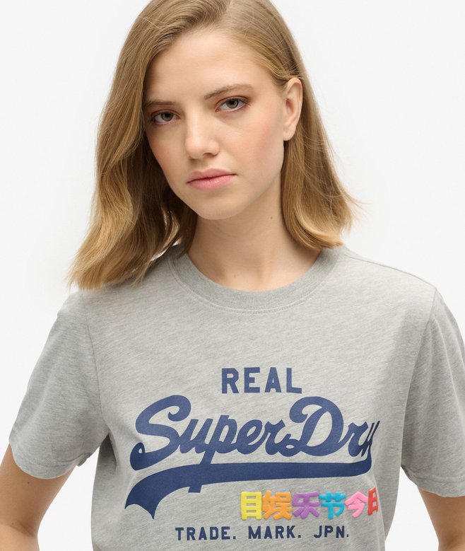 Superdry Vintage Logo Pop Entry T-Shirt