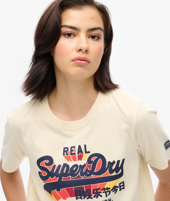 Superdry Vintage Logo Rainbow T-shirt