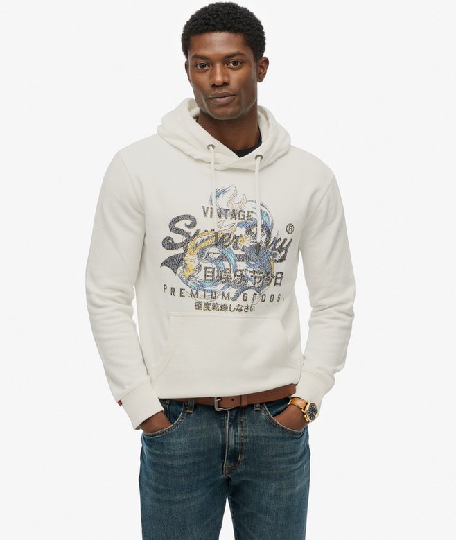 Superdry Vintage Logo Tokyo Relaxed Hoodie