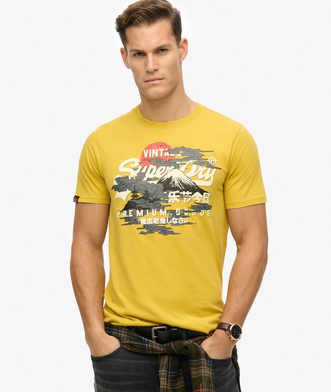 superdry Vintage Logo Tokyo Relaxed T-Shirt