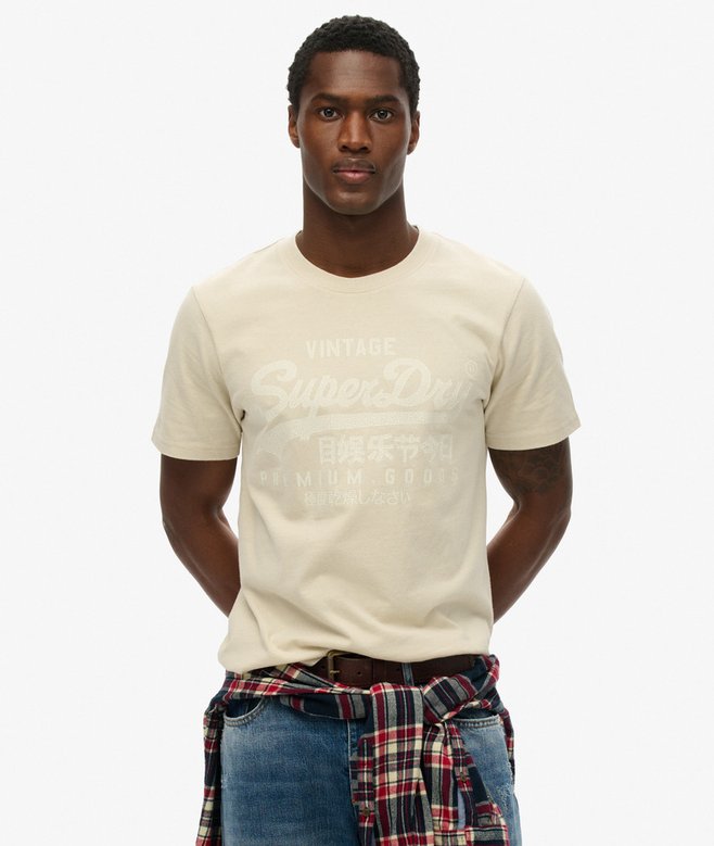 superdry Vintage Logo Tonal T-Shirt