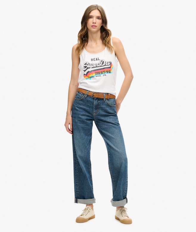 Superdry Vintage Logo Vest Top