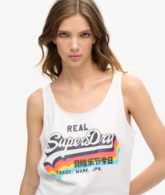 Superdry Vintage Logo Vest Top
