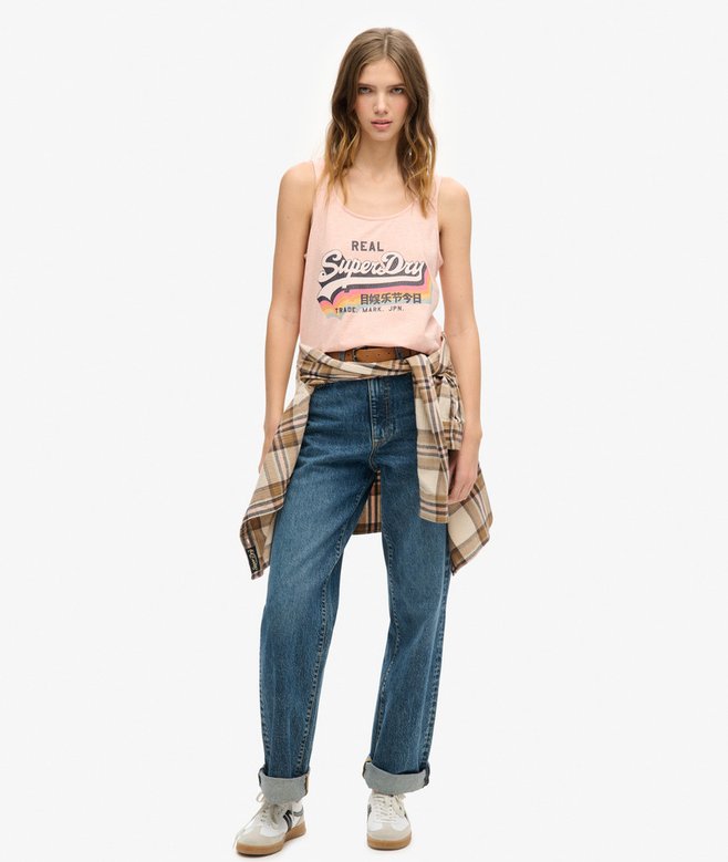 Superdry Vintage Logo Vest Top