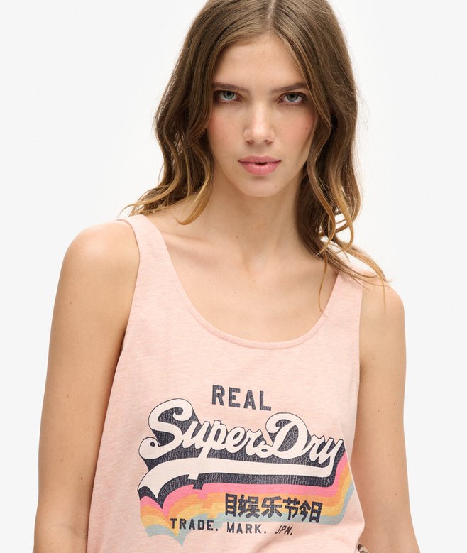 Superdry Vintage Logo Vest Top