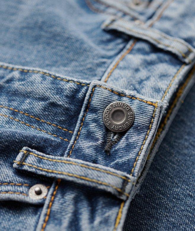 Superdry Vintage Mid Rise Slim Flare Jeans