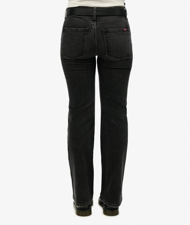 Superdry Vintage Mid Rise Slim Flare Jeans