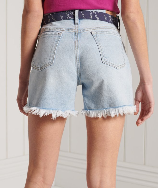 Superdry Vintage Mid Rise Slim Shorts