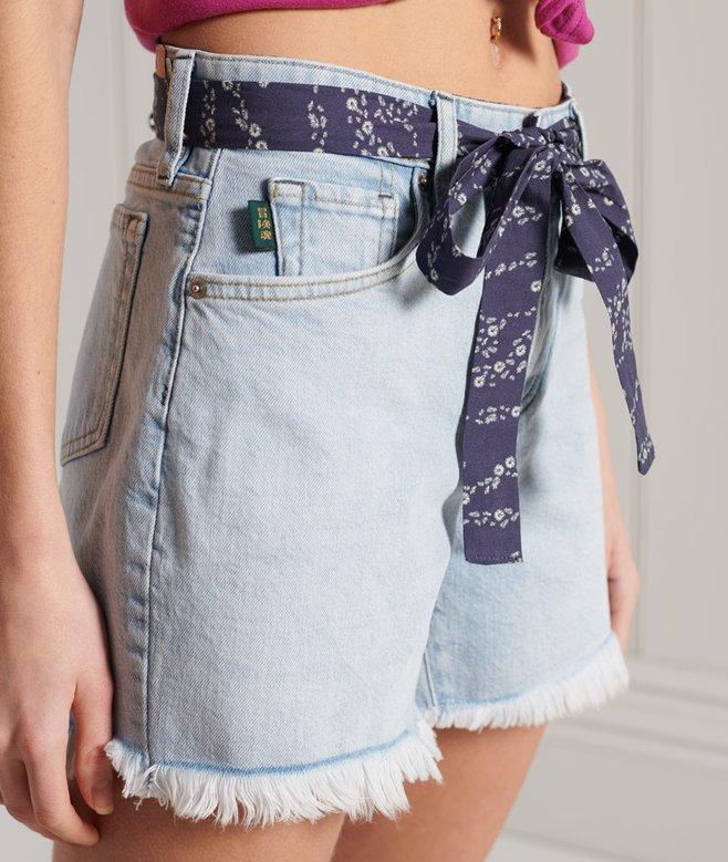 Superdry Vintage Mid Rise Slim Shorts