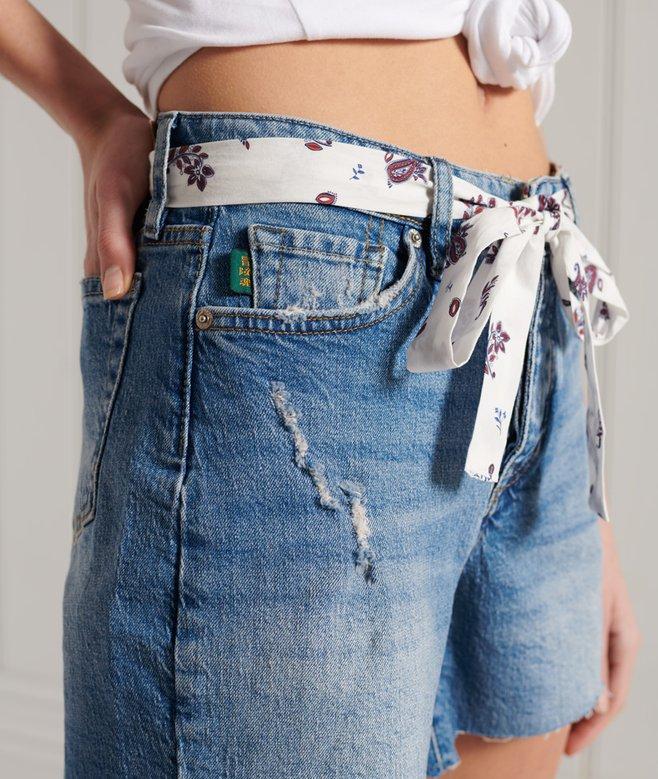 Superdry Vintage Mid Rise Slim Shorts