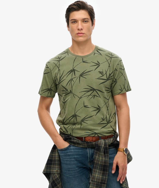 superdry Vintage Overdye Printed T-Shirt