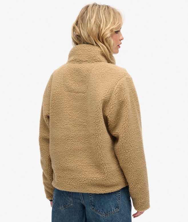 Superdry Vintage Retro Half Zip Fleece Jumper