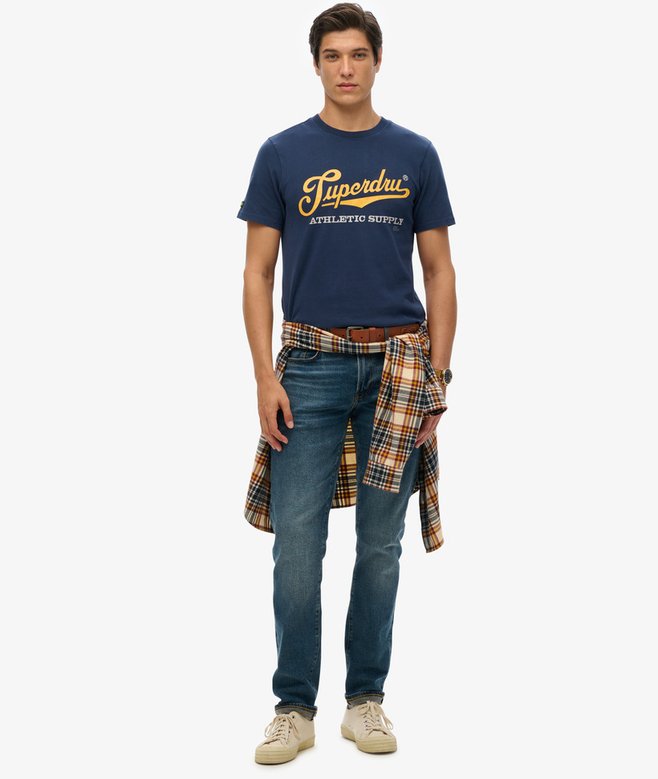 Superdry Vintage Scripted College T-Shirt