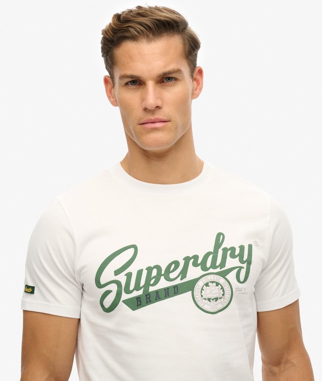 Superdry Vintage Scripted College T-Shirt