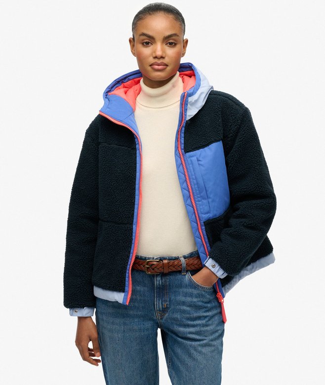 superdry Vintage Sherpa Fleece Jacket