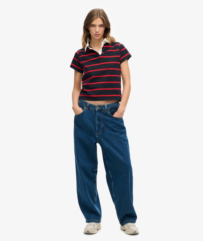 Superdry Vintage Stripe Rugby Top