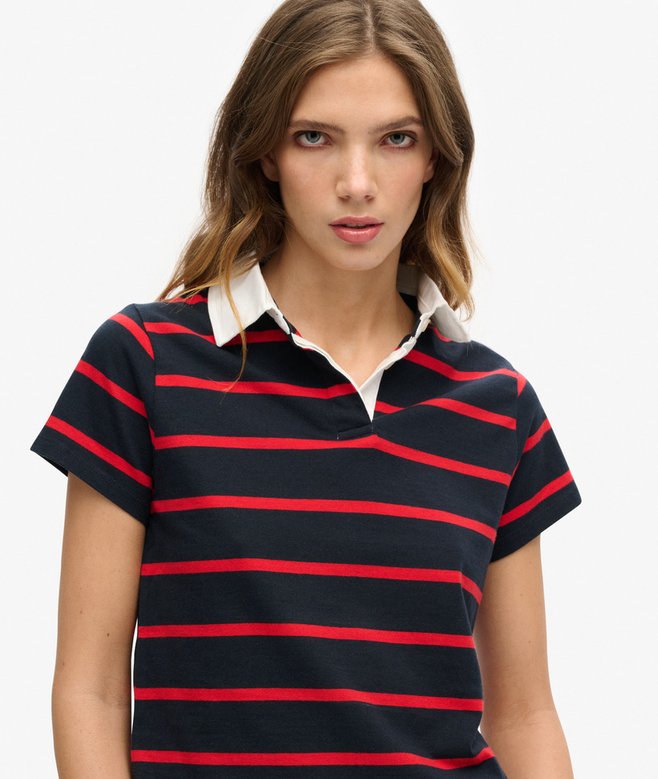 Superdry Vintage Stripe Rugby Top