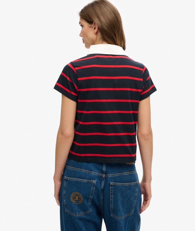 Superdry Vintage Stripe Rugby Top