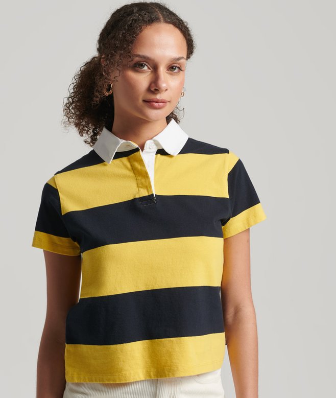 superdry Vintage Stripe Rugby Top