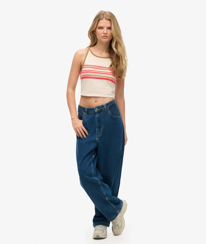 Superdry Vintage Stripe Surf Tank Top