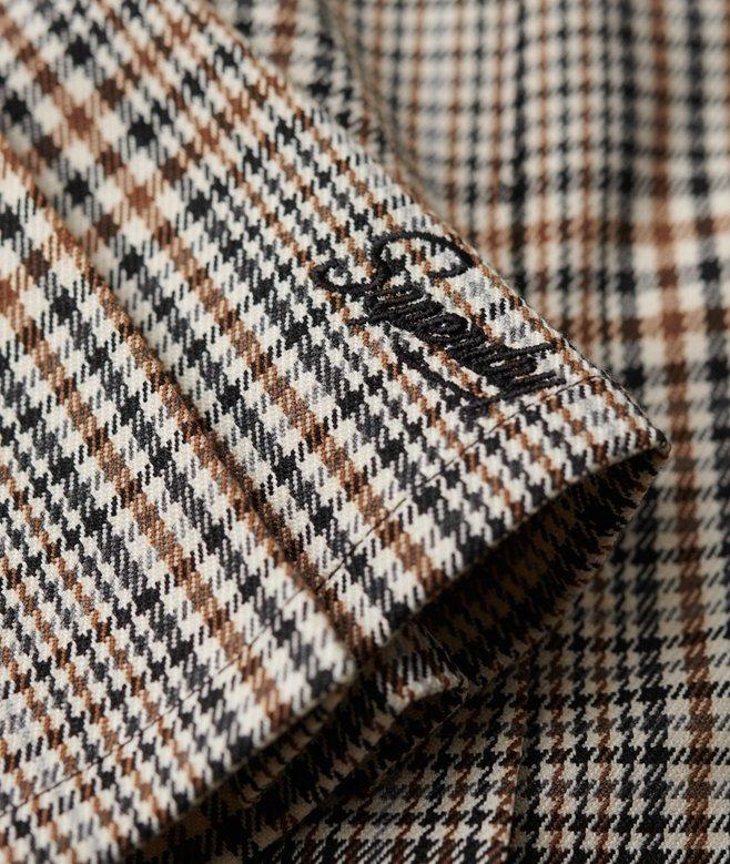 Superdry Vintage Tweed Pleat Mini Skirt