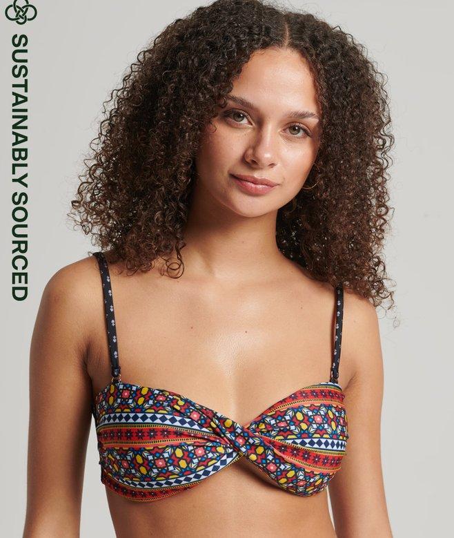 superdry Vintage Twist Bandeau Bikini Top