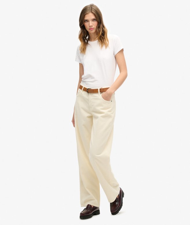 Superdry Vintage Wide Leg Cord Trousers