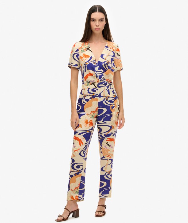superdry Vintage Woven Jumpsuit