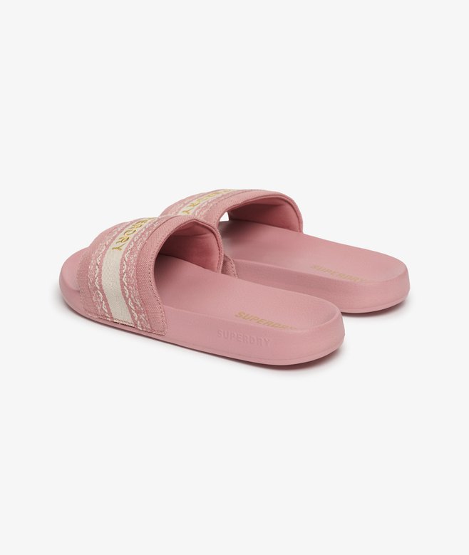 Superdry Webbing Interest Pool Sliders