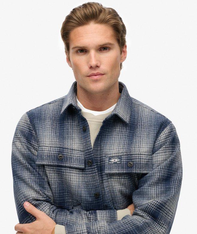 Superdry Wool Blend Miller Overshirt