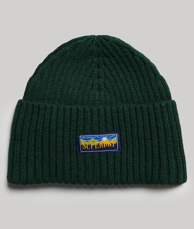 Superdry Wool Blend Radar Beanie