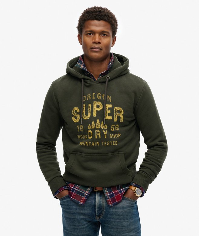 superdry Work Shop Hoodie