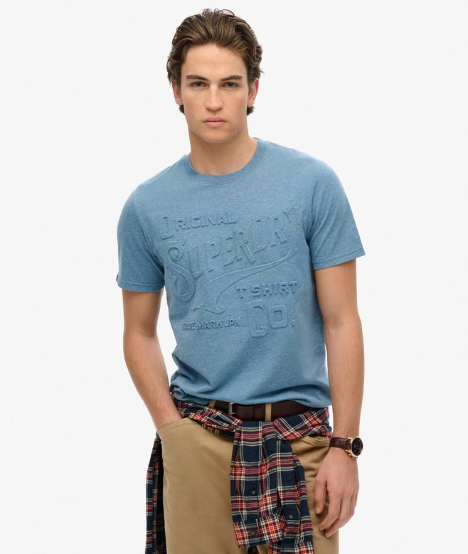 superdry Workwear Embossed Relaxed T-Shirt