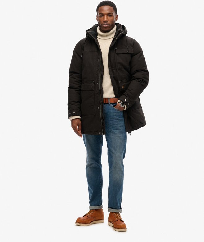 Superdry Workwear Hooded Parka Jacket