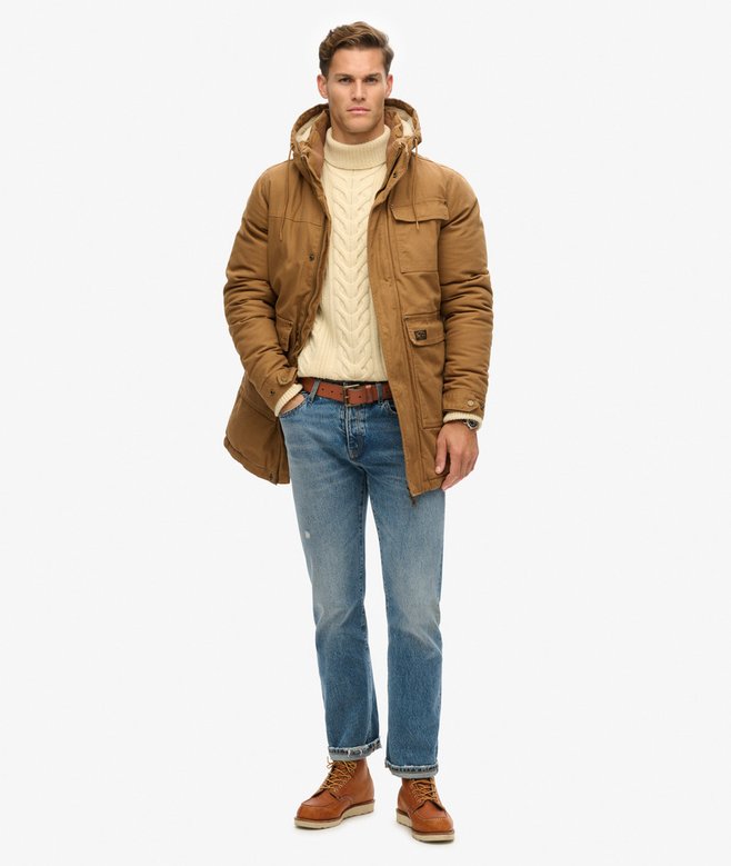 Superdry Workwear Hooded Parka Jacket