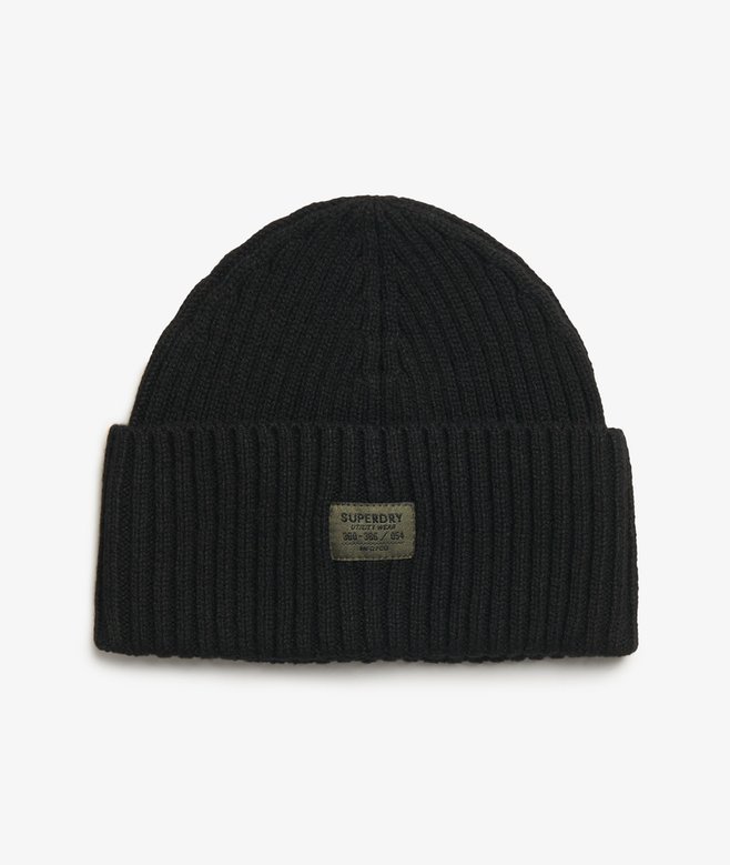 superdry Workwear Knitted Beanie Hat