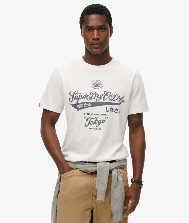 superdry Workwear Washed Relaxed T-Shirt