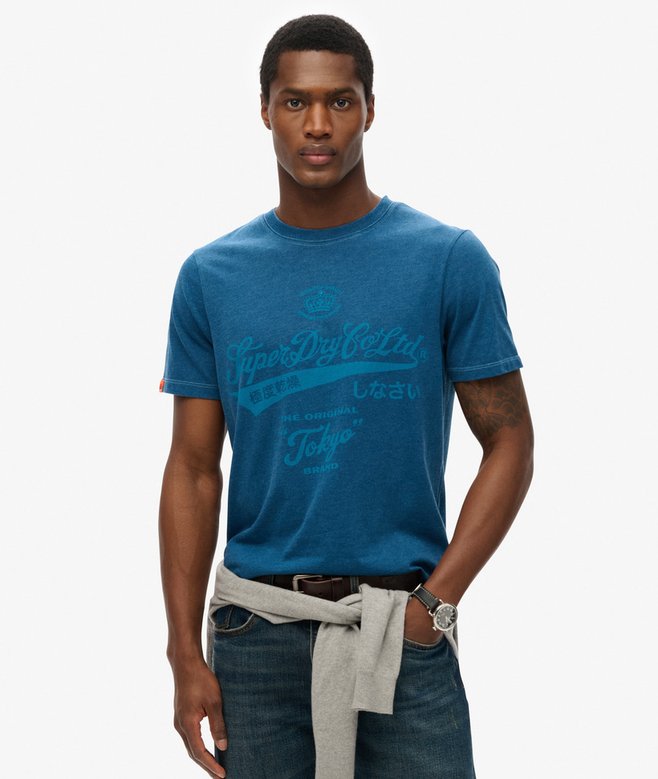 superdry Workwear Washed Relaxed T-Shirt